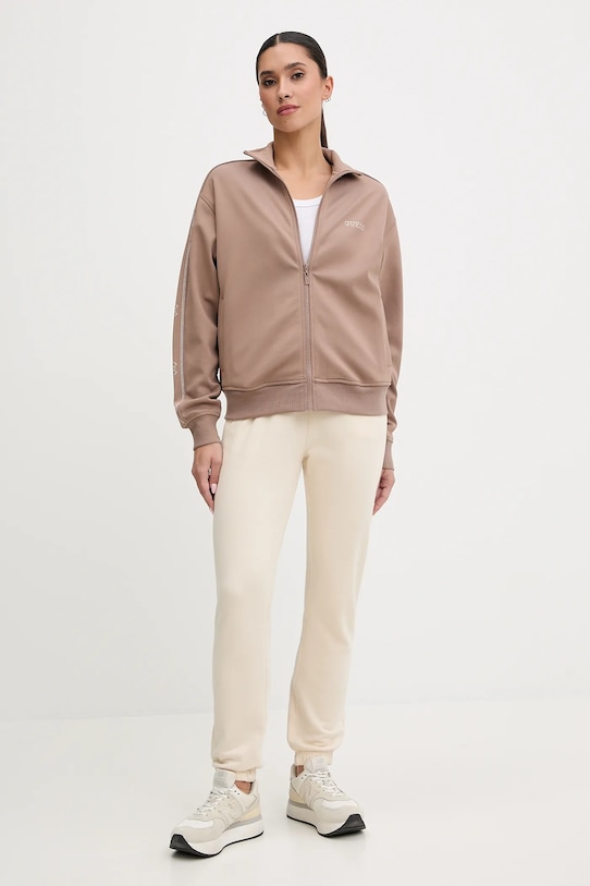 Guess bluza OCTAVIA V5BQ15.KCX22 beżowy NC25