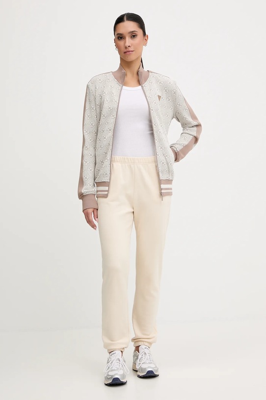 Guess bluza V5BQ16.K1990 beżowy NC25