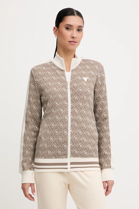 Guess bluza pozostałe beżowy V5BQ16.K1990