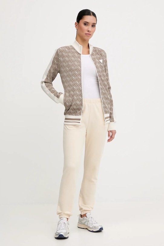 Guess bluza V5BQ16.K1990 beżowy NC25