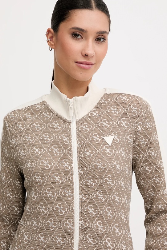 Guess bluza beżowy V5BQ16.K1990