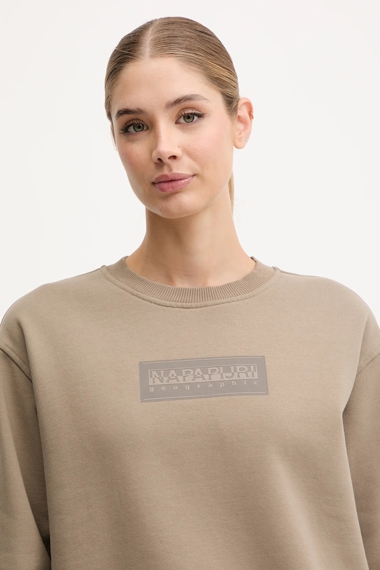 Napapijri bluză B-Box bej NP0A4HYRN1T1
