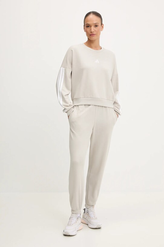 adidas felső Essentials JE0014 bézs AW25