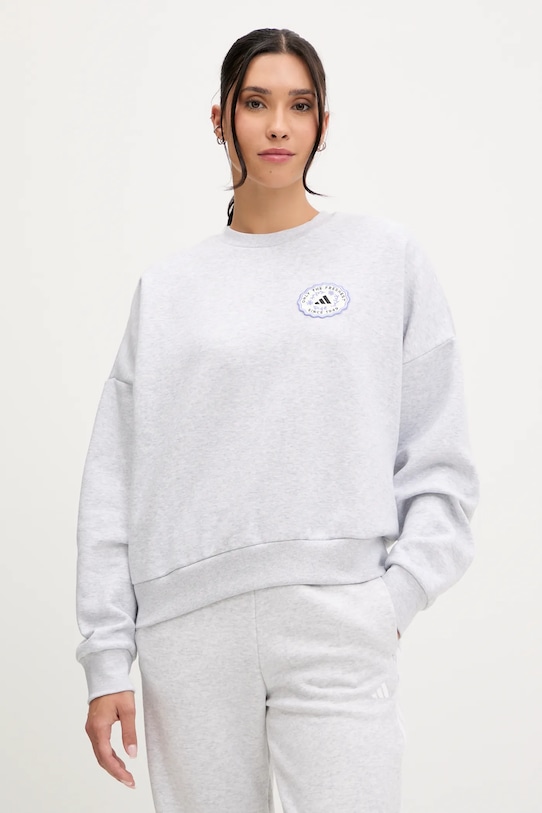 Oblečení Mikina adidas JM4210 šedá