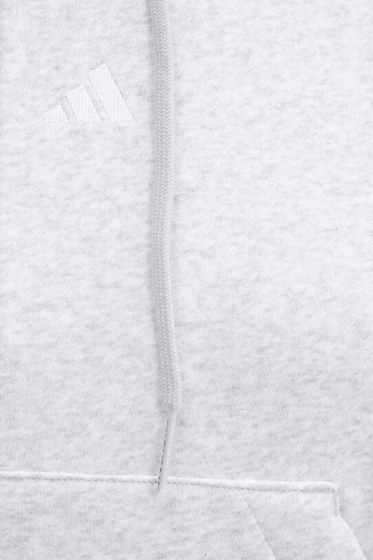 adidas felső Essentials Small Logo Feel Cozy Hoodie JN1853 szürke
