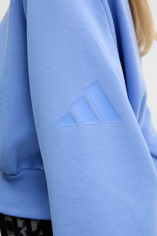 adidas bluză All SZN JV9895 albastru