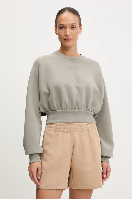 Mikina adidas All SZN bez kapuce šedá JW5070