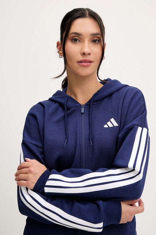 adidas bluza 3-Stripes niebieski JY3083