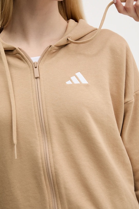Суичър adidas 3-Stripes JY3133 бежов