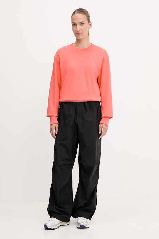 adidas bluza bawełniana All SZN KD9775 pomarańczowy AW25