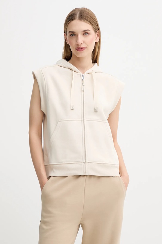 Mikina Weekend Max Mara PANK s kapucí béžová 2525926041600