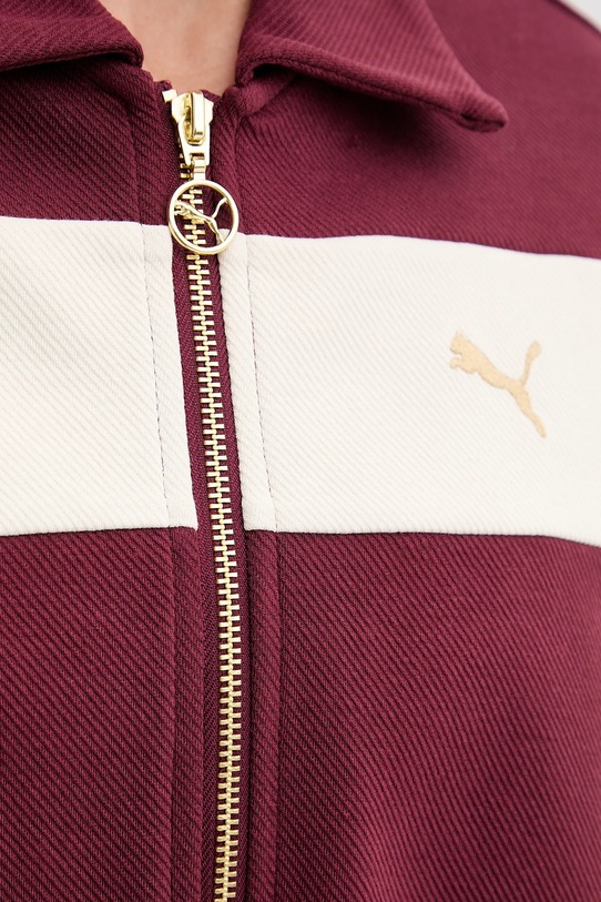 Puma felső 632137 burgundia