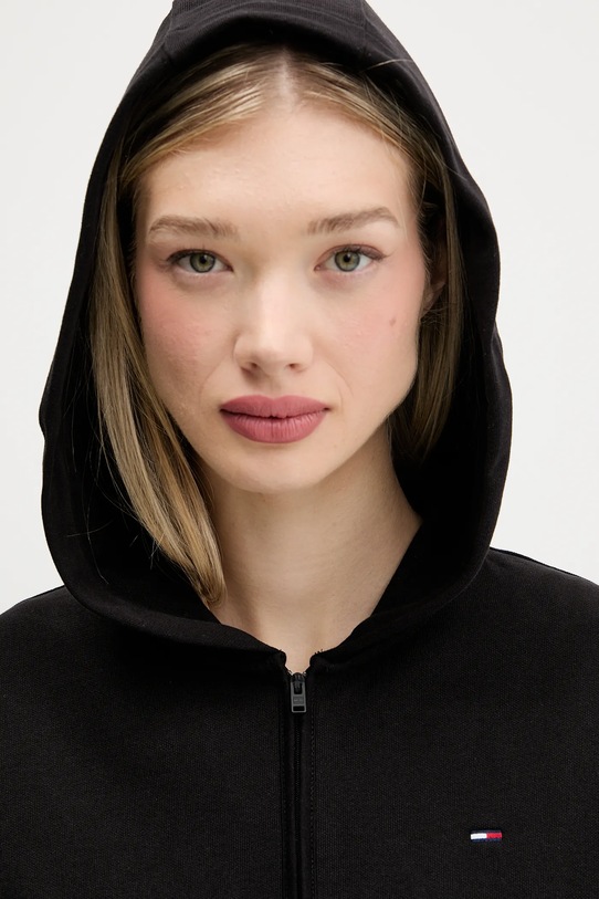 Хлопковая кофта Tommy Jeans чёрный DW0DW21590