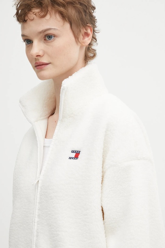 Tommy Jeans bluza polarowa beżowy DW0DW21596