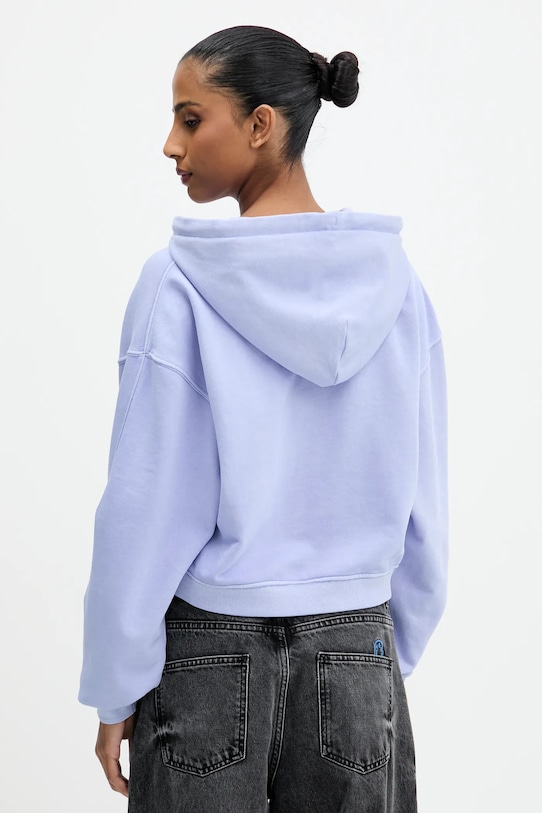 Îmbrăcăminte Tommy Jeans hanorac de bumbac DW0DW21598 albastru