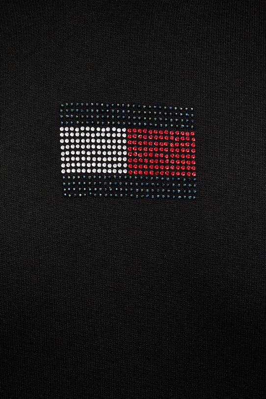 Хлопковая кофта Tommy Jeans DW0DW21605 чёрный