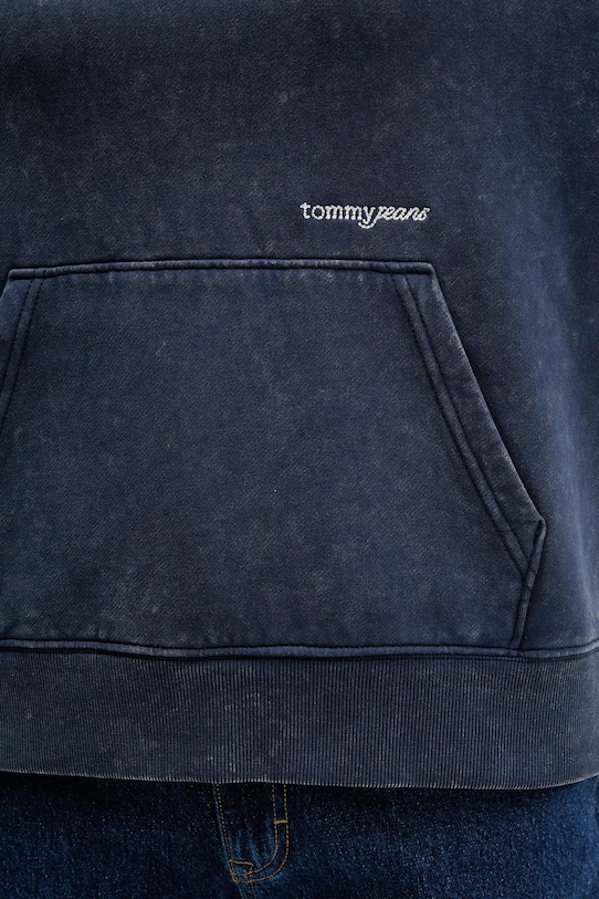 Tommy Jeans bluză DW0DW21609 bleumarin