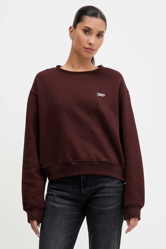 Кофта Tommy Jeans остальные коричневый DW0DW21961