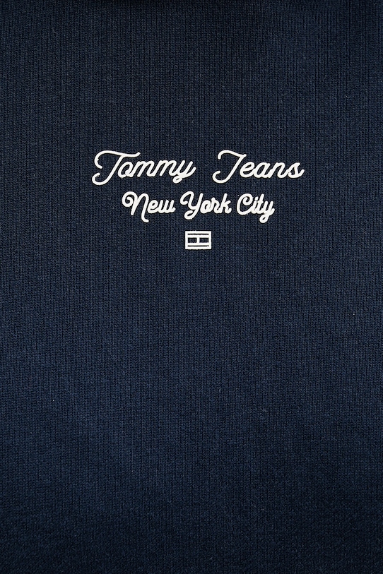 Bavlnená mikina Tommy Jeans DW0DW22170 tmavomodrá