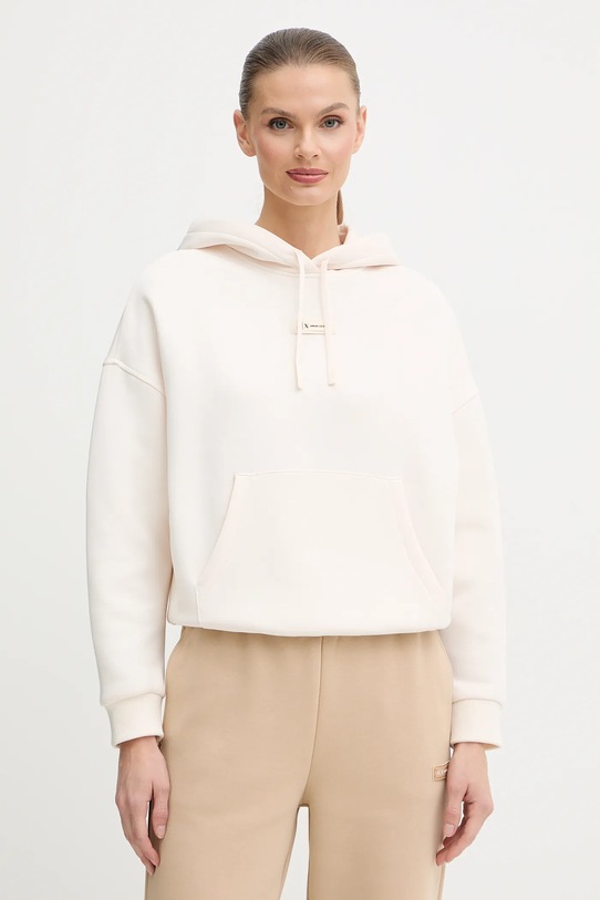 Mikina Armani Exchange nášivka béžová XW000745.AF16134