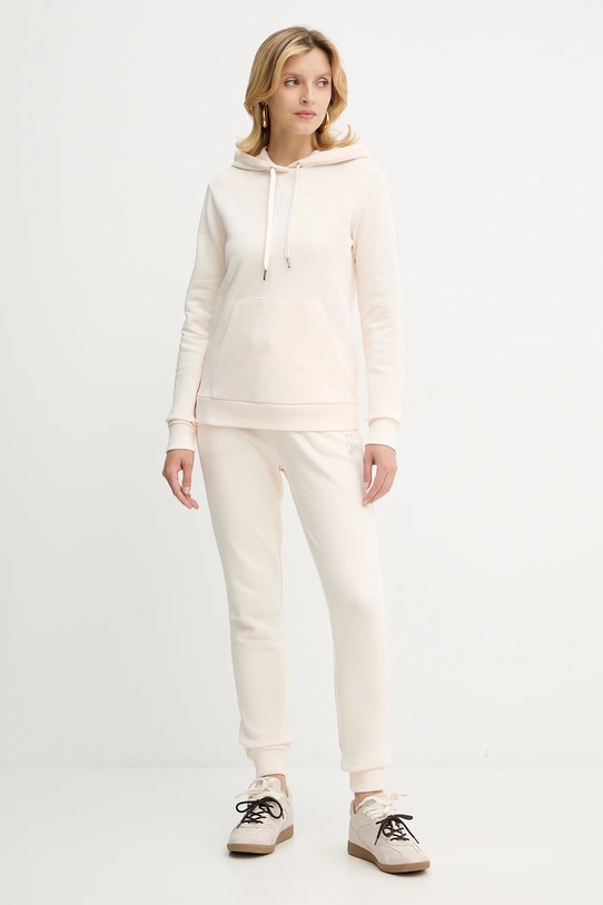 Bavlněná mikina Armani Exchange XW000983.AF14284 béžová AW25