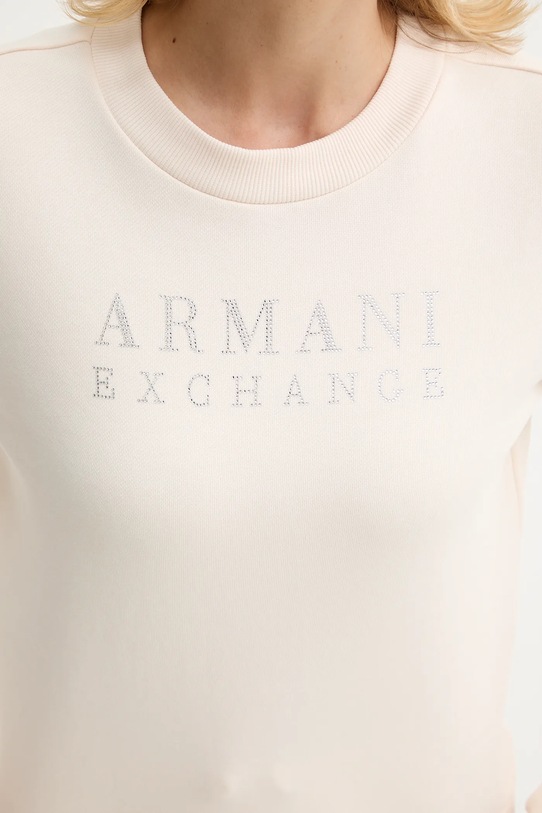 Bavlněná mikina Armani Exchange XW000985.AF14284 béžová