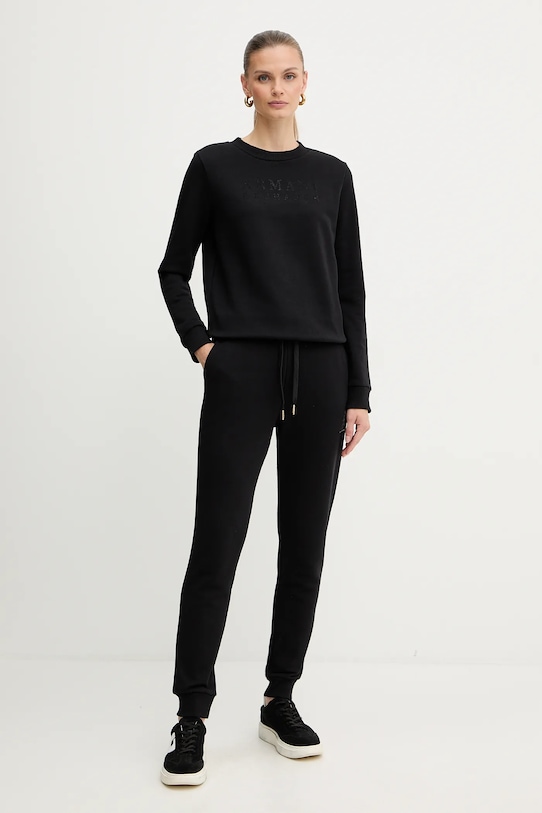 Хлопковая кофта Armani Exchange XW000985.AF14284 чёрный AW25