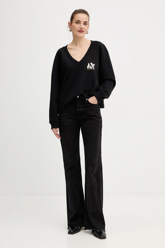 Armani Exchange bluza bawełniana XW001461.AF16192 czarny AW25