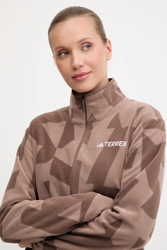 adidas TERREX bluza sportowa Multi brązowy JN0997