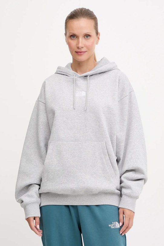 Μπλούζα The North Face Essential με κουκούλα γκρί NF0A89ENDYX1
