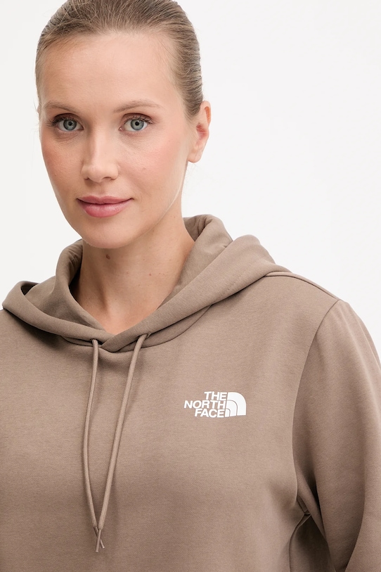 The North Face bluza Simple Dome brązowy NF0A89EYBOW1