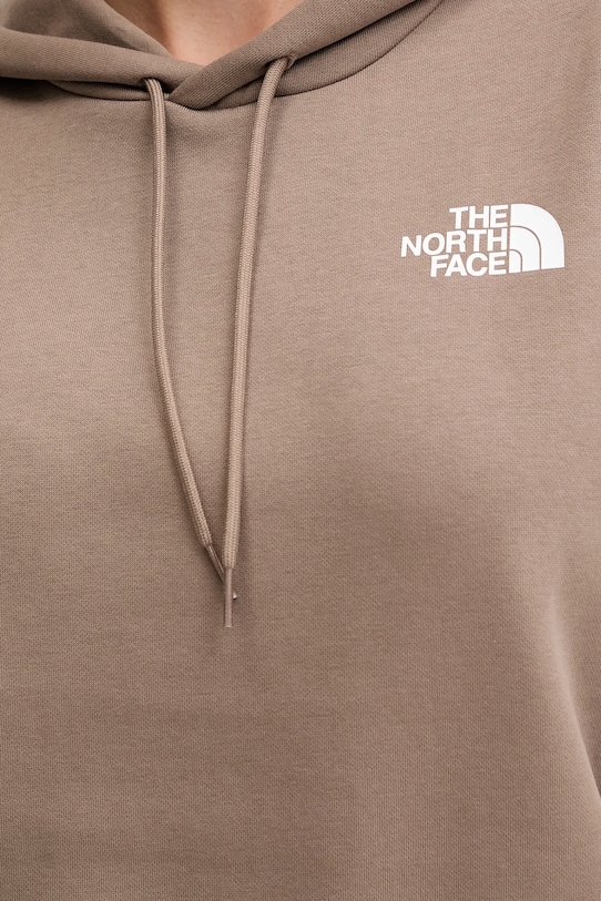 The North Face bluza Simple Dome NF0A89EYBOW1 brązowy