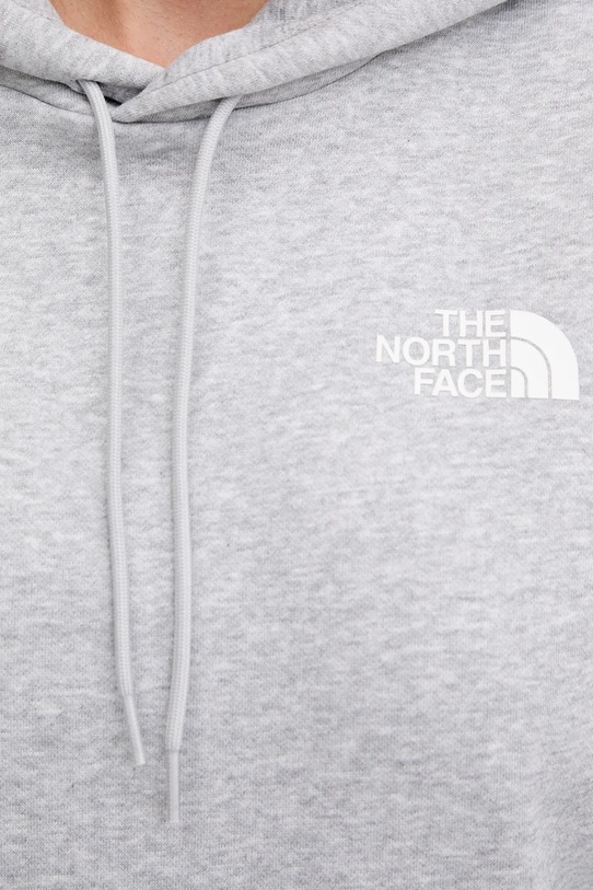 Μπλούζα The North Face Simple Dome NF0A89EYDYX1 γκρί