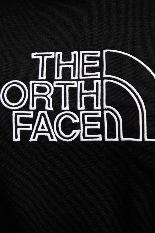 Μπλούζα The North Face Drew Peak Light NF0A8C1DKY41 μαύρο