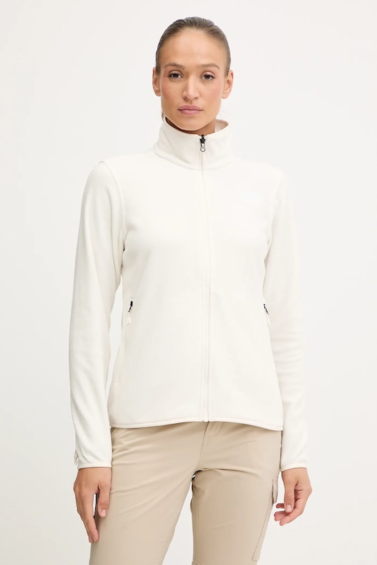 The North Face bluza outdoorowa bez kaptura beżowy NF0A8D2FQLI1