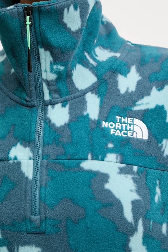 The North Face bluza treningowa Mountain Athletics NF0A8E30DQD1 turkusowy