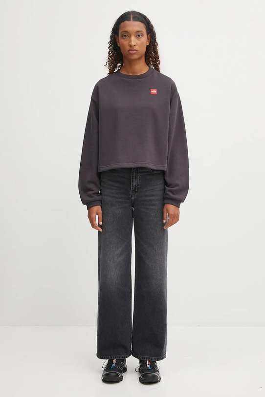 Mikina The North Face Redbox NF0A8EFY0SA1 šedá