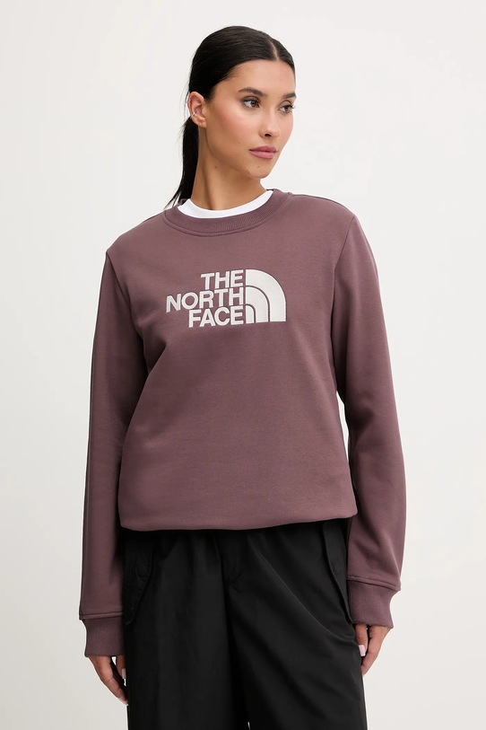 The North Face bluza Drew Peak pozostałe bordowy NF0A89EFFAI1