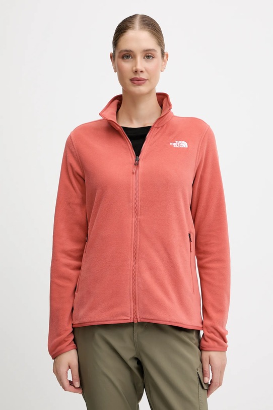The North Face bluza sportowa bez kaptura pomarańczowy NF0A8D2FBOU1