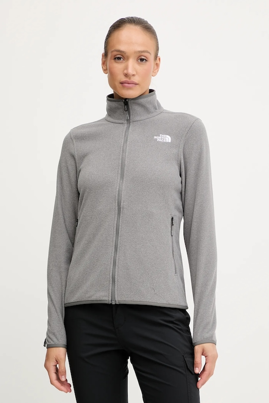 The North Face bluza outdoorowa bez kaptura szary NF0A8D2FCQI1