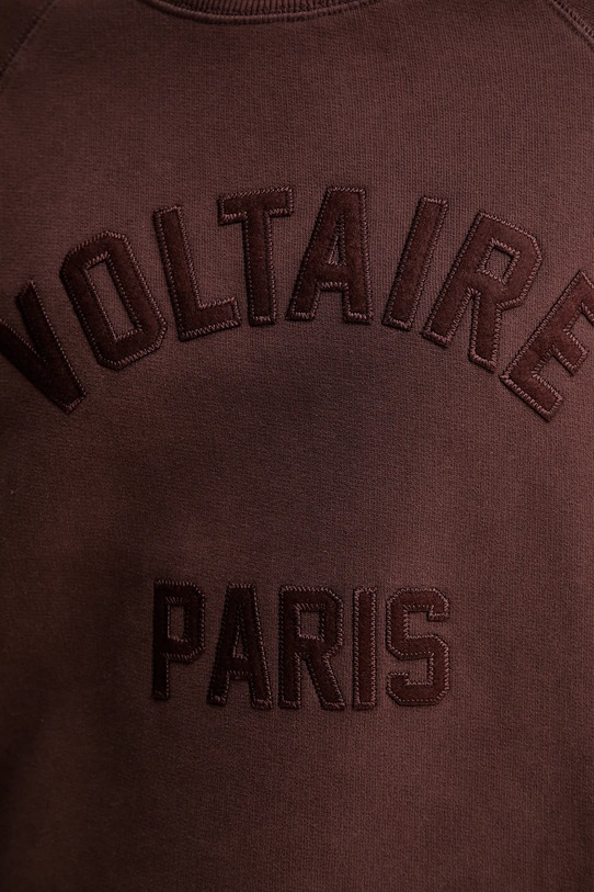 Pulover ZADIG&VOLTAIRE JWSS01674 rjava