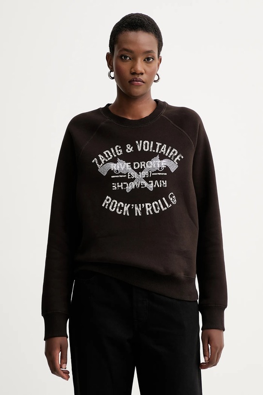 Кофта ZADIG&VOLTAIRE остальные коричневый JWSS01661