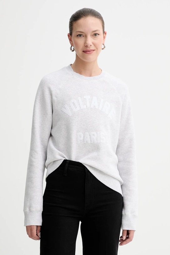 ZADIG&VOLTAIRE bluza imprimeu gri JWSS01722