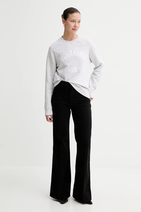 ZADIG&VOLTAIRE bluza JWSS01722 gri AW25