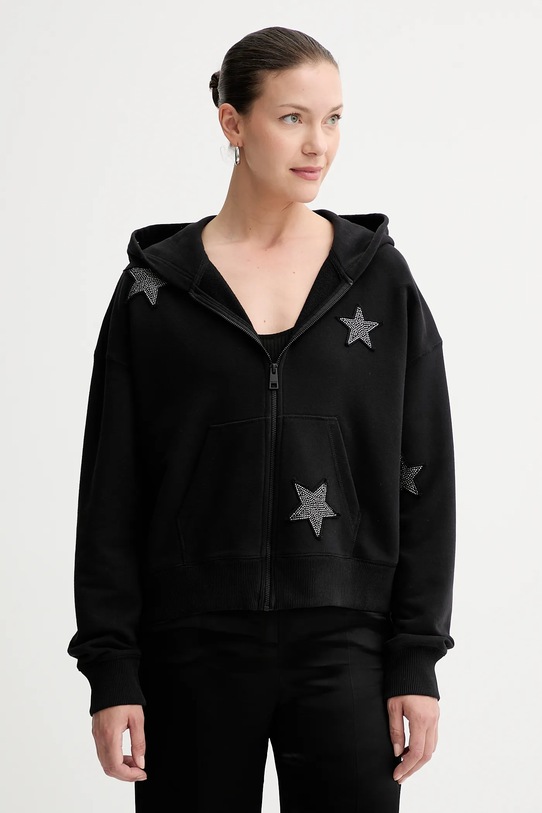 ZADIG&VOLTAIRE bluza imprimeu negru JWSS01666