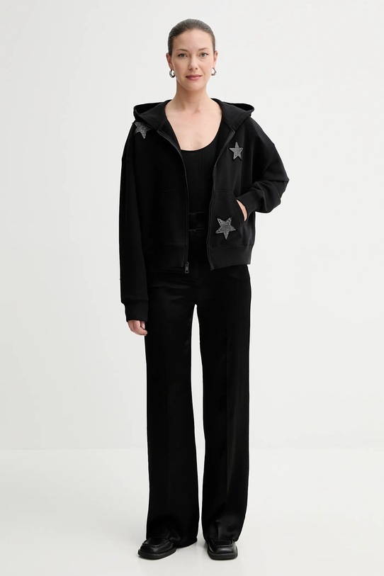 ZADIG&VOLTAIRE bluza JWSS01666 negru AW25