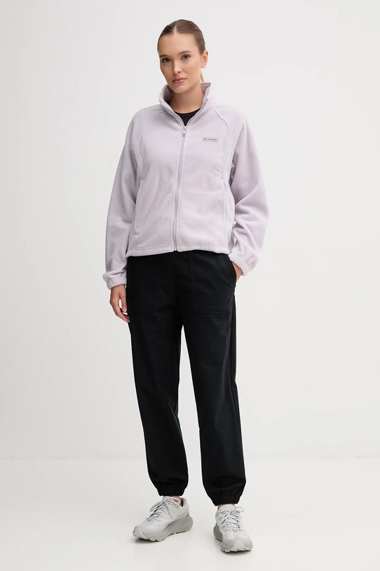 Fleecová mikina Columbia Benton Springs 2136221 fialová AW25