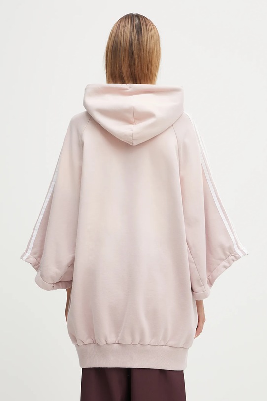 adidas Originals cotton sweatshirt Oversized Hoodie KE9804 pink