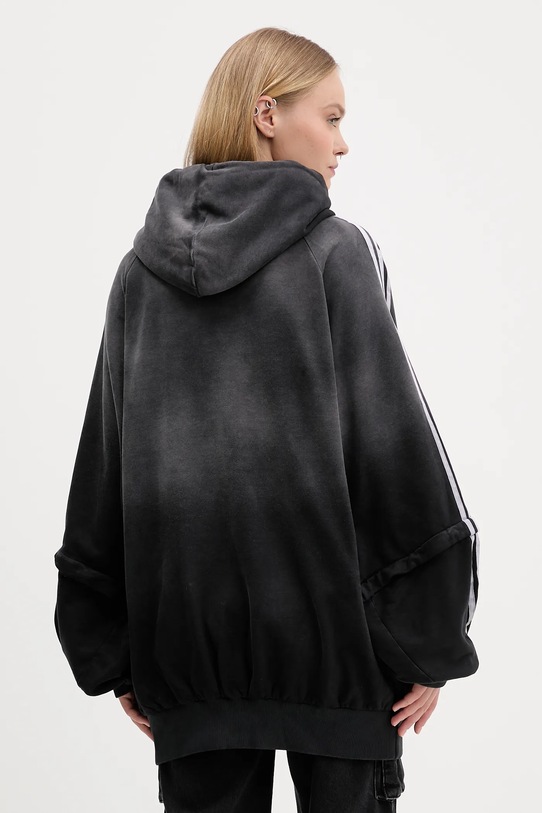 Oblečení Bavlněná mikina adidas Originals Oversized Hoodie KE9806 černá