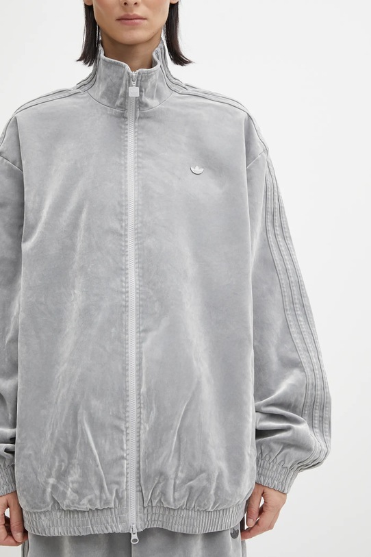adidas Originals bluza welurowa Fb Os Tt JW7330 szary
